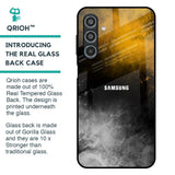 Gold Gradient Glass Case for Samsung Galaxy M35 5G