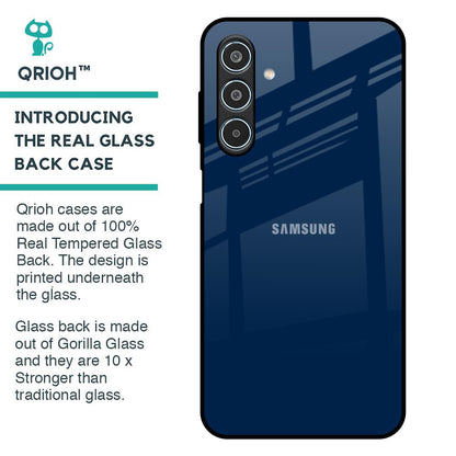 Royal Navy Glass Case for Samsung Galaxy M35 5G