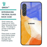 Creative Canvas Glass Case for Samsung Galaxy M35 5G