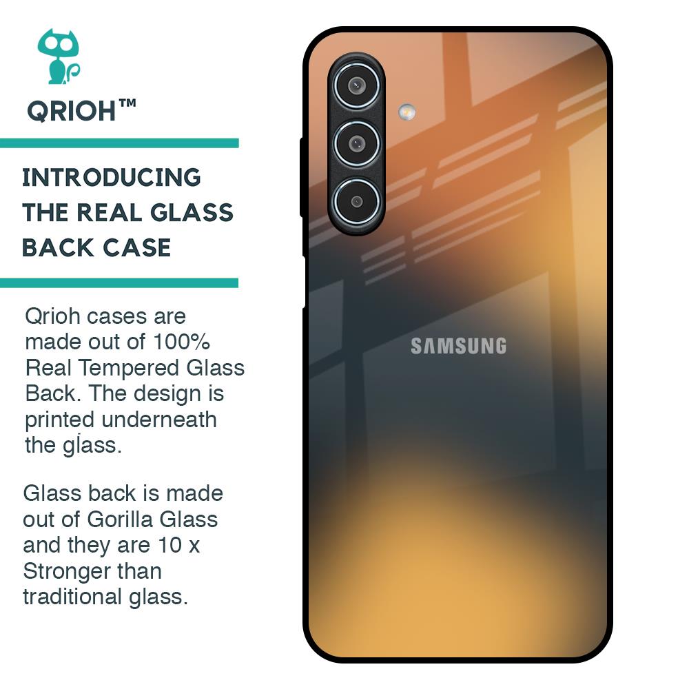 Blurry Art Glass Case for Samsung Galaxy M35 5G