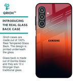Red Coral Glass Case for Samsung Galaxy M35 5G