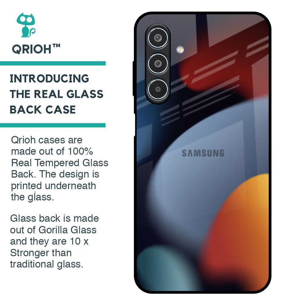 Acrylic Stones Glass Case for Samsung Galaxy M35 5G