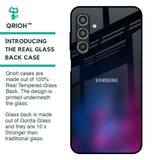 Pink Smudge Glass Case for Samsung Galaxy M35 5G