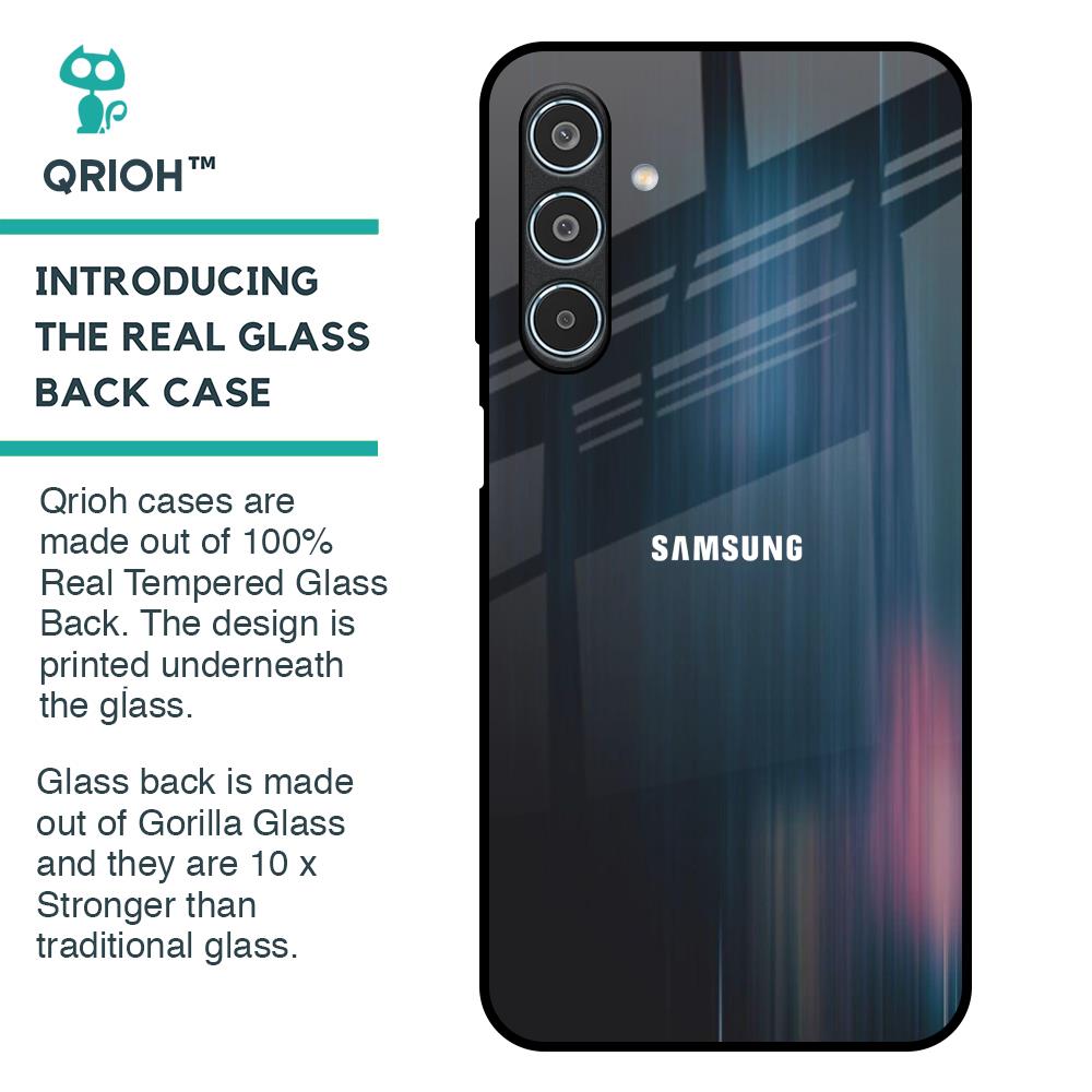 Dark Aesthetic Glass Case for Samsung Galaxy M35 5G