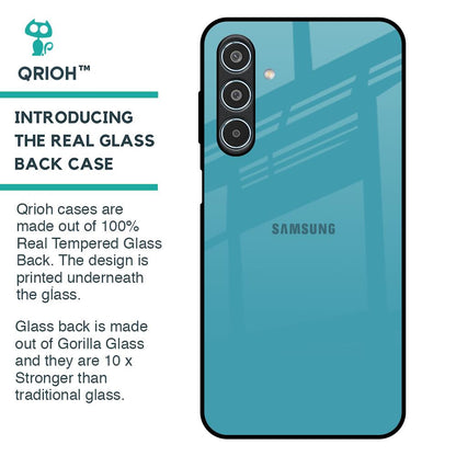 Oceanic Turquiose Glass Case for Samsung Galaxy M35 5G