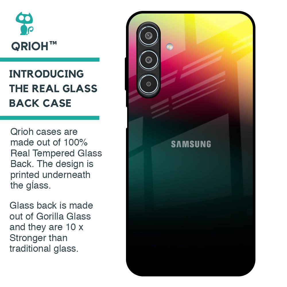 Sunland Gradient Glass Case for Samsung Galaxy M35 5G