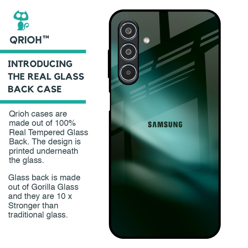 Northen Light Glass Case for Samsung Galaxy M35 5G