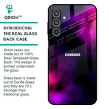 Pink Galaxy Glass Case for Samsung Galaxy M35 5G
