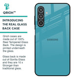 Oceanic Turquiose Glass Case for Samsung Galaxy M35 5G