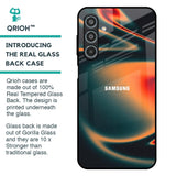Dusty Galaxy Glass Case for Samsung Galaxy M35 5G