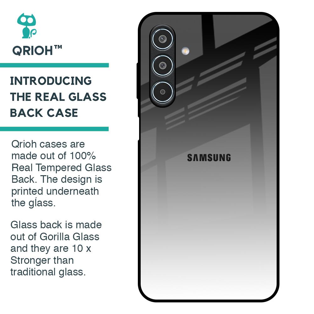 Zebra Gradient Glass Case for Samsung Galaxy M35 5G