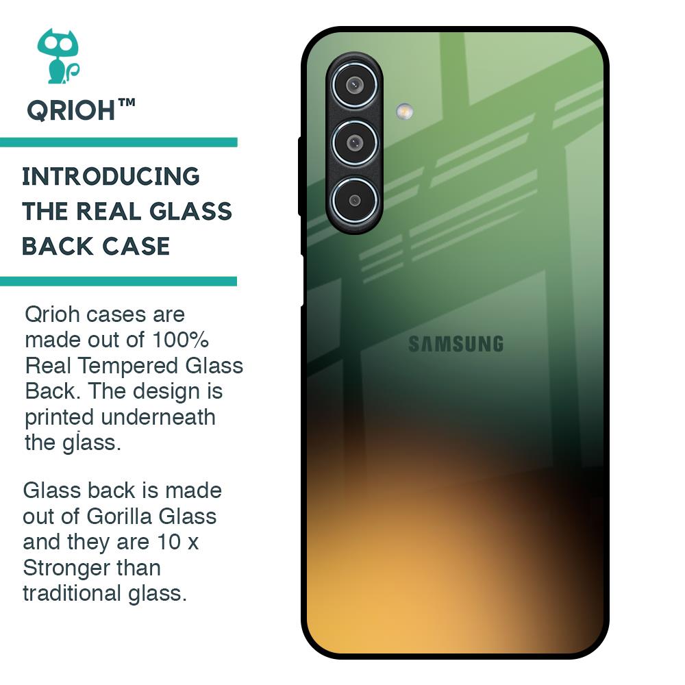 Blurry Forest Glass Case for Samsung Galaxy M35 5G