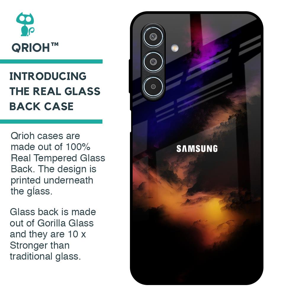 Danger Galaxy Glass Case for Samsung Galaxy M35 5G