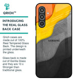 Dusty Color Waves Glass Case for Samsung Galaxy M35 5G