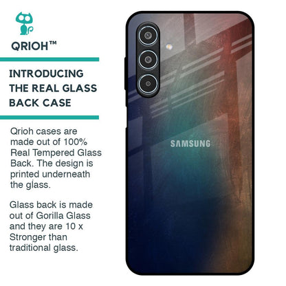 Rusty Gradient Glass Case for Samsung Galaxy M35 5G