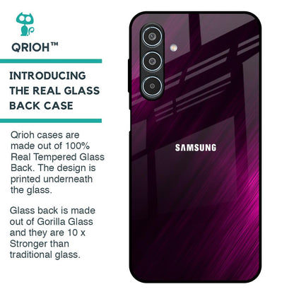 Pink Hairline Glass Case for Samsung Galaxy M35 5G