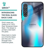 Blue Swan Shadow Glass Case for Samsung Galaxy M35 5G