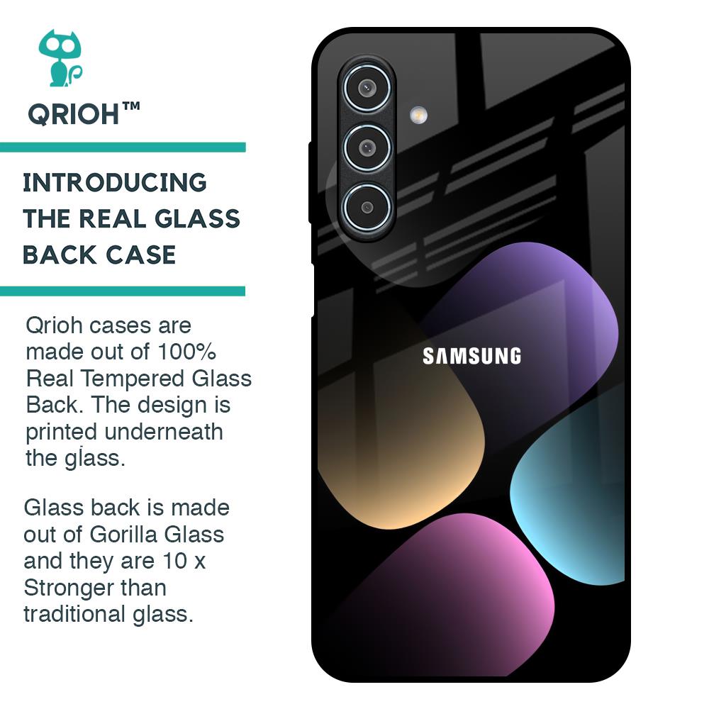 Color Icon Glass Case for Samsung Galaxy M35 5G