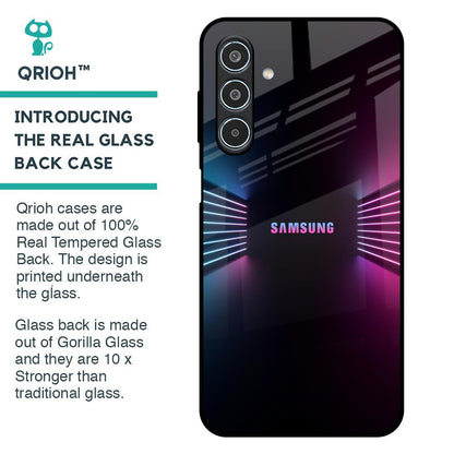 Disco Line Glass Case for Samsung Galaxy M35 5G