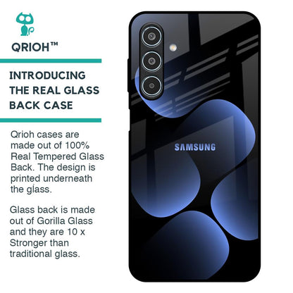 Five Blue Spots Glass Case for Samsung Galaxy M35 5G