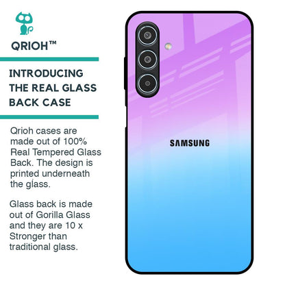 Unicorn Pattern Glass Case for Samsung Galaxy M35 5G