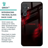 Pirouette Red Glass Case for Samsung Galaxy M35 5G