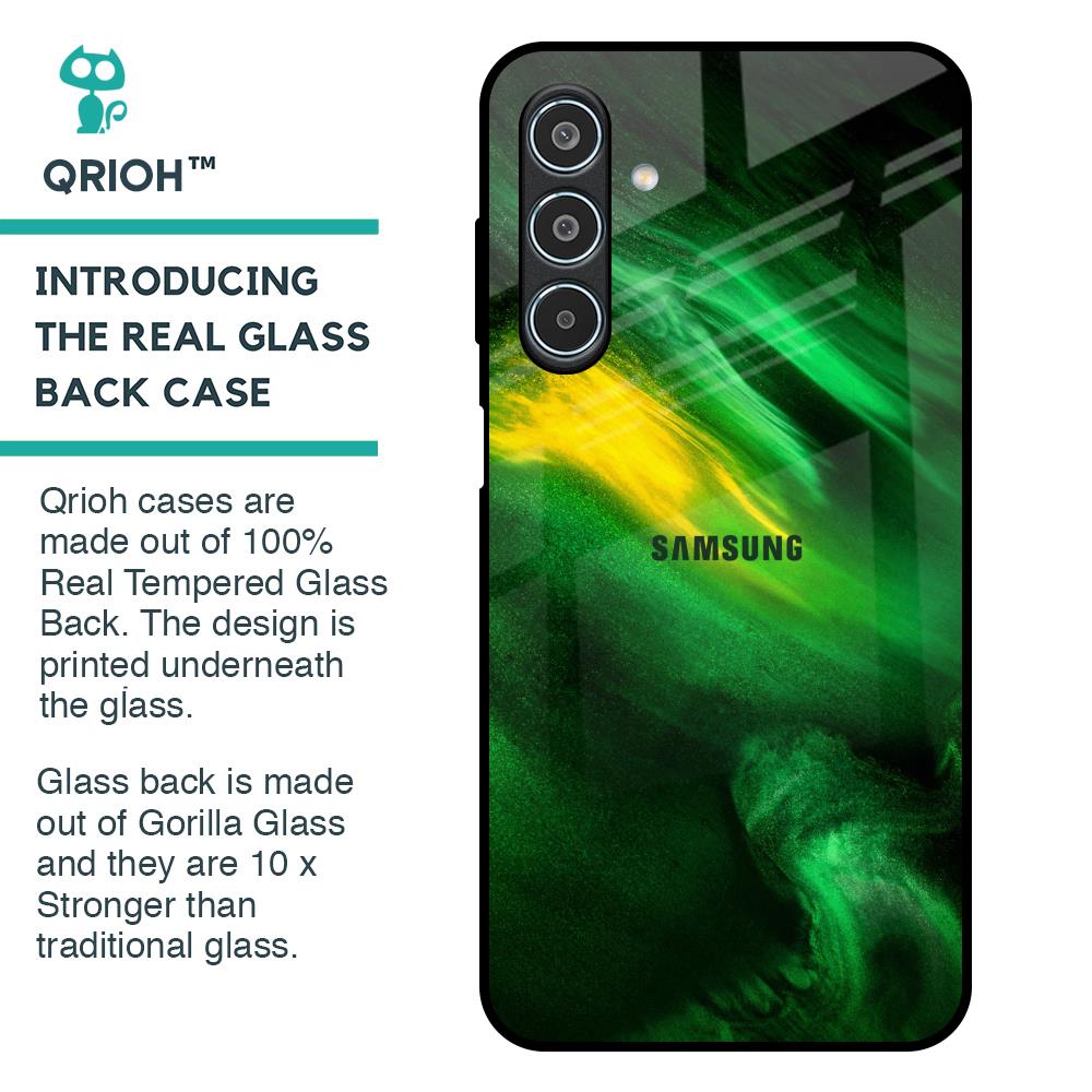Forest Galaxy Glass Case for Samsung Galaxy M35 5G