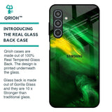 Forest Galaxy Glass Case for Samsung Galaxy M35 5G