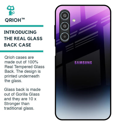 Purple Fusion Glass Case for Samsung Galaxy M35 5G