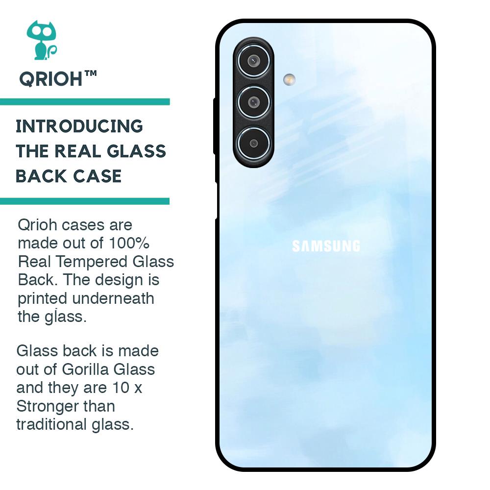 Bright Sky Glass Case for Samsung Galaxy M35 5G