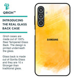 Rustic Orange Glass Case for Samsung Galaxy M35 5G