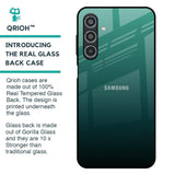 Palm Green Glass Case For Samsung Galaxy M35 5G