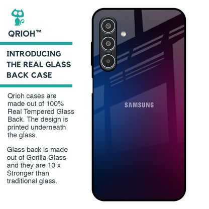 Mix Gradient Shade Glass Case For Samsung Galaxy M35 5G