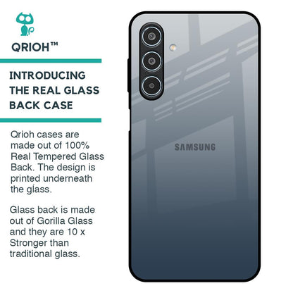 Smokey Grey Color Glass Case For Samsung Galaxy M35 5G