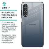 Smokey Grey Color Glass Case For Samsung Galaxy M35 5G