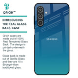 Celestial Blue Glass Case For Samsung Galaxy M35 5G
