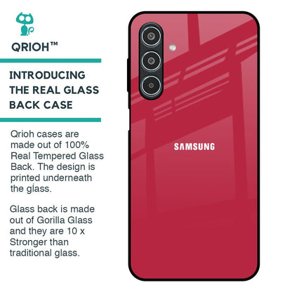 Solo Maroon Glass case for Samsung Galaxy M35 5G
