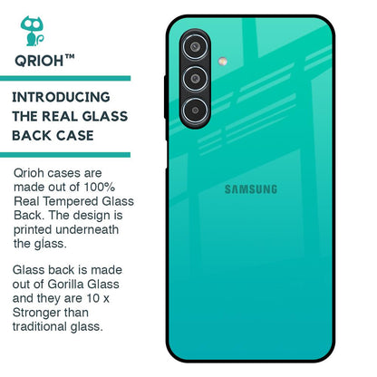 Cuba Blue Glass Case For Samsung Galaxy M35 5G