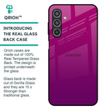 Magenta Gradient Glass Case For Samsung Galaxy M35 5G