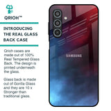 Smokey Watercolor Glass Case for Samsung Galaxy M35 5G