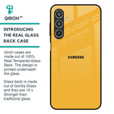 Fluorescent Yellow Glass case for Samsung Galaxy M35 5G