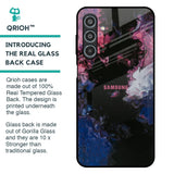 Smudge Brush Glass case for Samsung Galaxy M35 5G