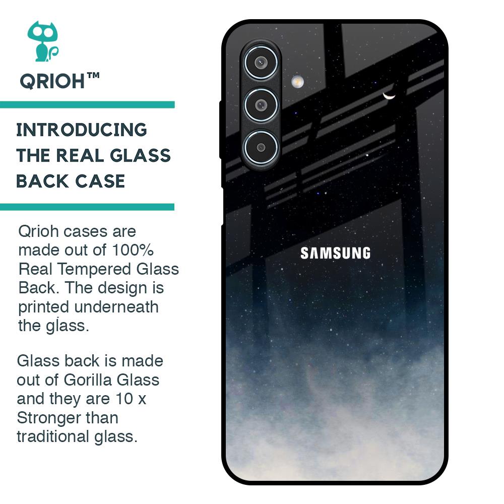 Aesthetic Sky Glass Case for Samsung Galaxy M35 5G