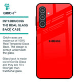 Blood Red Glass Case for Samsung Galaxy M35 5G