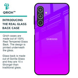 Purple Pink Glass Case for Samsung Galaxy M35 5G