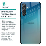 Sea Theme Gradient Glass Case for Samsung Galaxy M35 5G