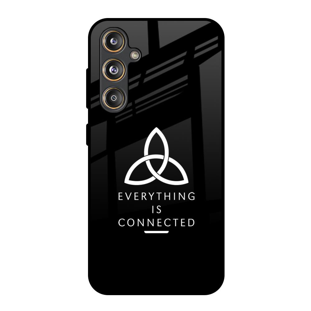 Everything Is Connected Samsung Galaxy F55 5G Glass Back Cover Online