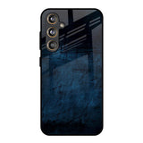 Dark Blue Grunge Samsung Galaxy F55 5G Glass Back Cover Online