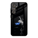 Car In Dark Samsung Galaxy F55 5G Glass Back Cover Online