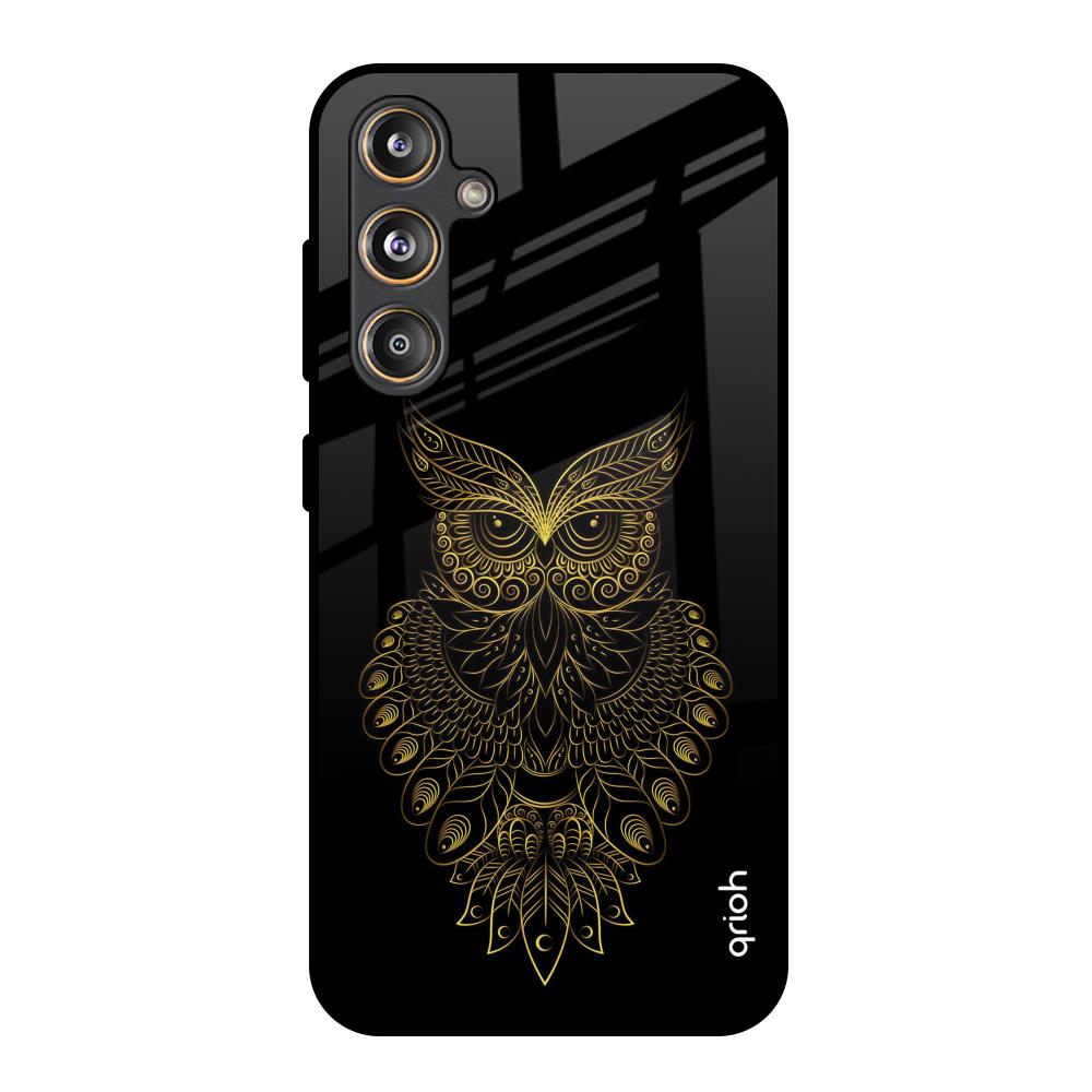 Golden Owl Samsung Galaxy F55 5G Glass Back Cover Online